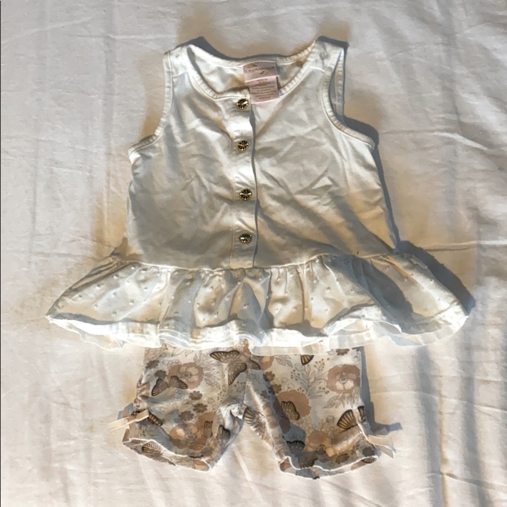 Baby girl matching set